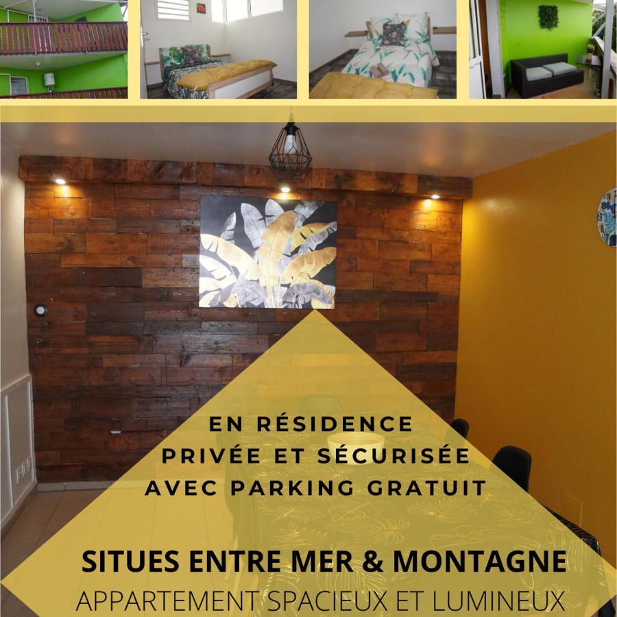 Les Cles Du Bonheur2, Entre Mer & Montagne Trois Bassins Exterior foto